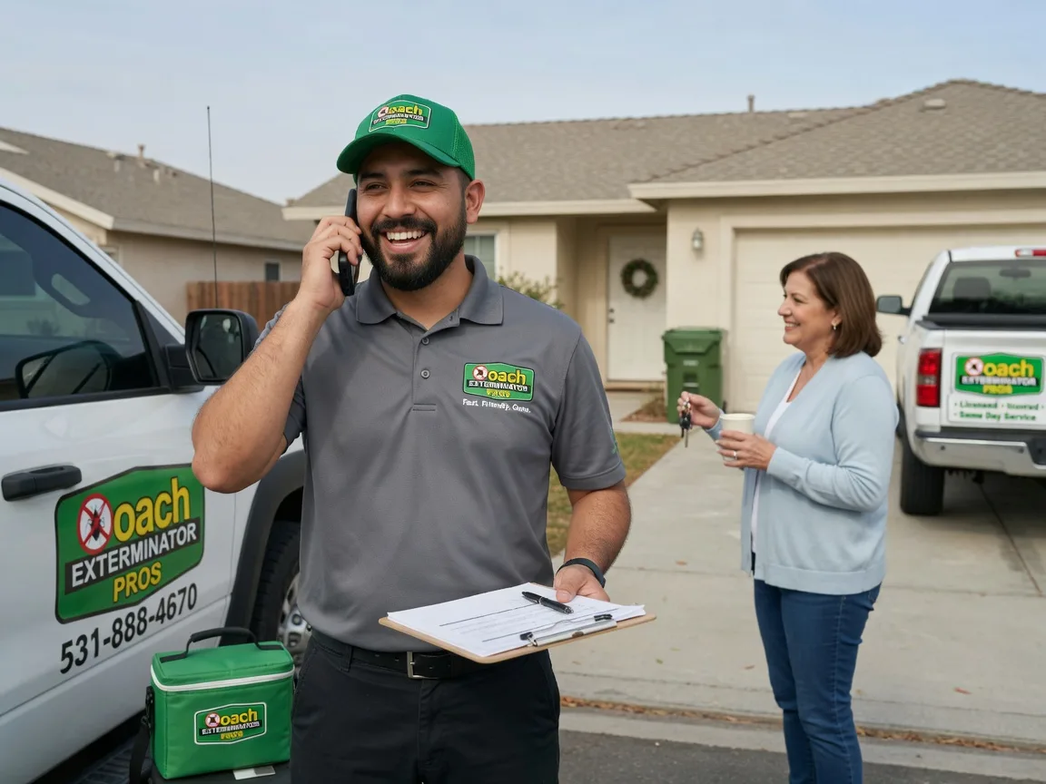 Pest Control Roach Exterminator Nelson, MO FAQs